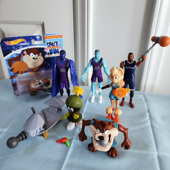 Space Jam Figures & Car Moose Toys A New Legacy lot - Picture 1 of 7